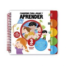 Cuaderno Para Jugar Y Aprender - 3 Años