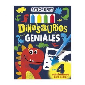 Arte Con Espray - Dinosaurios Geniales