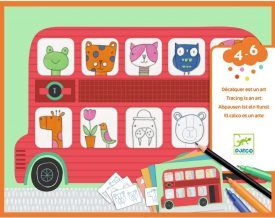 Dibujos para colorear - Calcar es un arte