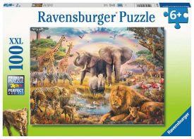 Puzzle - La sabana africana 100 pzas.