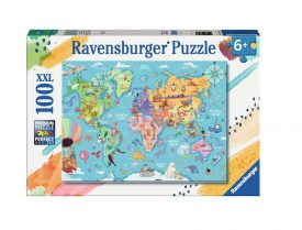 Puzzle - Descubriendo el mundo 100 pzas