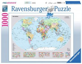 Puzzle - Mapamundi político 1000 pzas.