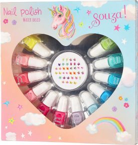Estuche regalo pintauñas con pegatinas - Souza