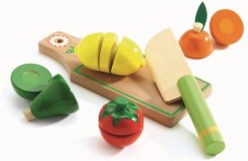 Imitación - Frutas y verduras para cortar