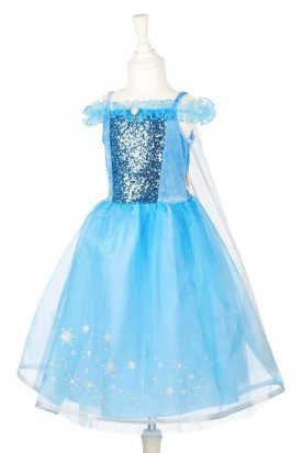 Vestido Reina del Hielo, 5 - 7 Años, 110 -122cm
