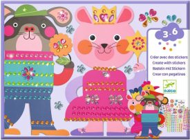 Crea con pegatinas - Resplandecientes