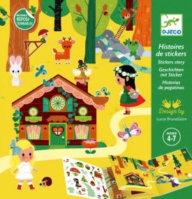 Pegatinas reutilizables - El bosque mágico