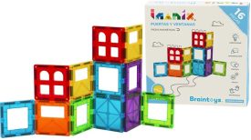 Braintoys Imanix - Puertas y ventanas 16 pzas.