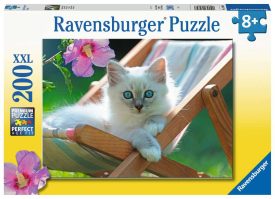 Puzzle - Gatito Blanco 200 pzas.