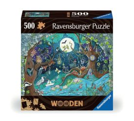 Puzzle Wooden - Bosque fantasia