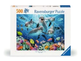 Puzzle - Delfines en el arrecife 500 pzas.