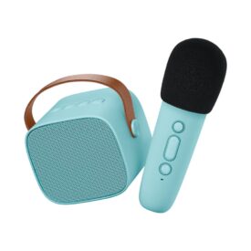 Karaoke - Altavoz Blutooth con micrófono Azul