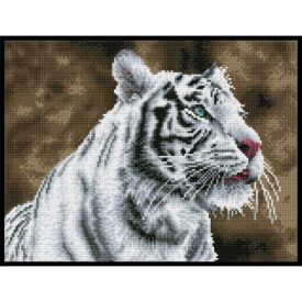 Diamand Dotz - White Tiger in Autumn