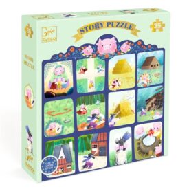 Puzzle - Cuentos Los Tres Cerditos 35 pzas.