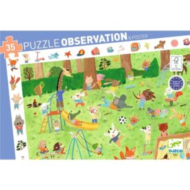 Puzzle Observación - El jardín de los amiguitos 35 pzas.