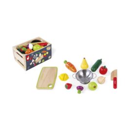 Maxi set de frutas y verduras velcro