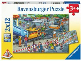 Puzzle - Obras en curso 2 x 12 pzas.