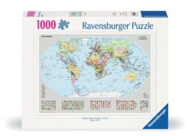 Puzzle - Mapamundi político 1000 pzas.