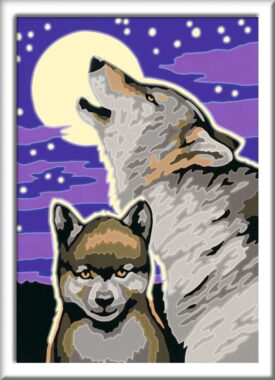 Creart - Lobos a la luz de la luna
