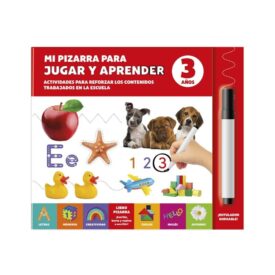 Mi pizarra para jugar y aprender - 3 Años