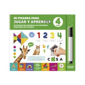 Mi pizarra para jugar y aprender - 4 Años