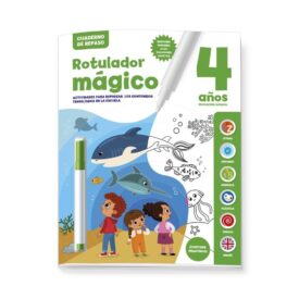 Cuaderno repaso 4 Años - Rotulador mágico