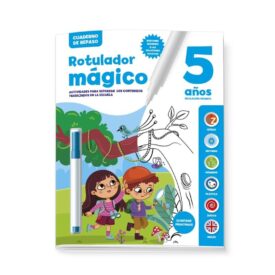 Cuaderno repaso 5 Años - Rotulador mágico