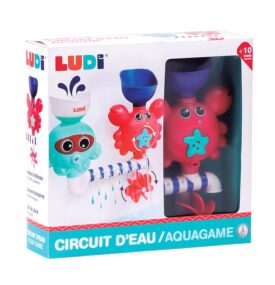 Aqua game mural