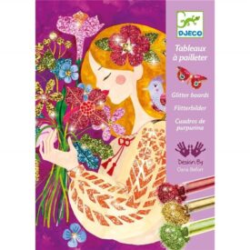 Cuadros purpurina - El perfume de las flores