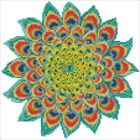 Diamond Dotz - Peacock Mandala