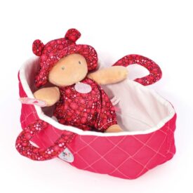 Jolijou - Muñeco con canastilla rosa