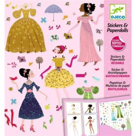 Muñecas papel vestidos de las 4 temporadas