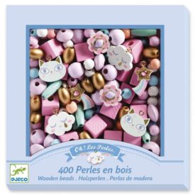 Perlas de madera - Arcoíris