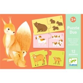 Puzzle Duo - Animales bebé