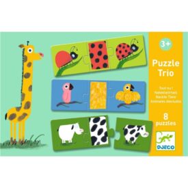 Puzzle Trio - Animales desnudos