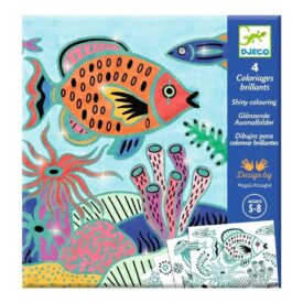 Dibujos para colorear brillantes - Bajo el mar