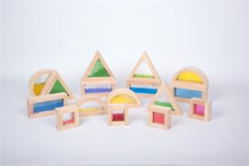 Bloques sensoriales madera 16 pzas - Commotion