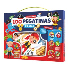 MALETÍN 100 PEGATINAS - PIRATAS