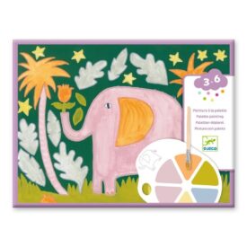 Pintura con paleta - Los animales salvajes