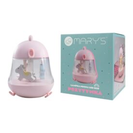 Mary's - Lámpara de noche LED RGB Caja de música Unicornio