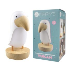 Mary's - Lámpara de noche Tucán WW con altavoz bluetooth