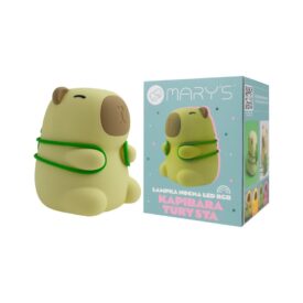 Mary's - Lámpara de noche LED RGB Capybara Mochila