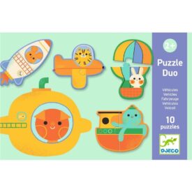 Puzzle Duo - Vehículos