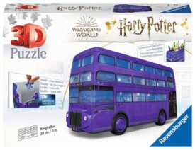 Puzzle 3D - Hogwarts bus 244 pzas.