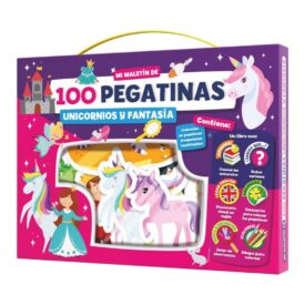 MALETÍN 100 PEGATINAS - FANTASIA