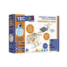 Kit en madera - Helicóptero solar