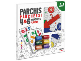 Parchis 4 y 6 jugadores con accesorios