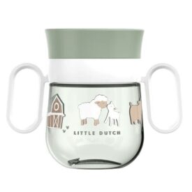 Vaso antiderrame 360º 200ml Pequeña granja - Little Dutch