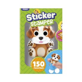 Set Sticker stamper - Perro
