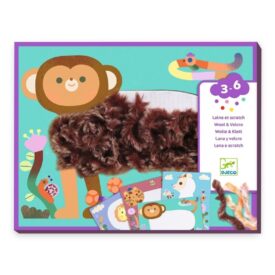 Collage - Lana y velcro. ¡Qué peludos!